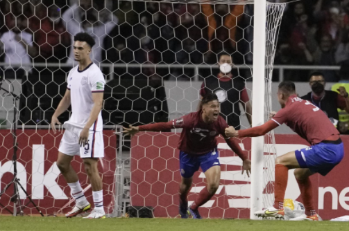 世界杯：尽管0-2输给哥斯达黎加，美国男足仍有资格参加世界杯